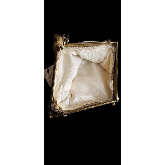 Antique Beaded Flower Bag (A4182) - Picture 4 of 6